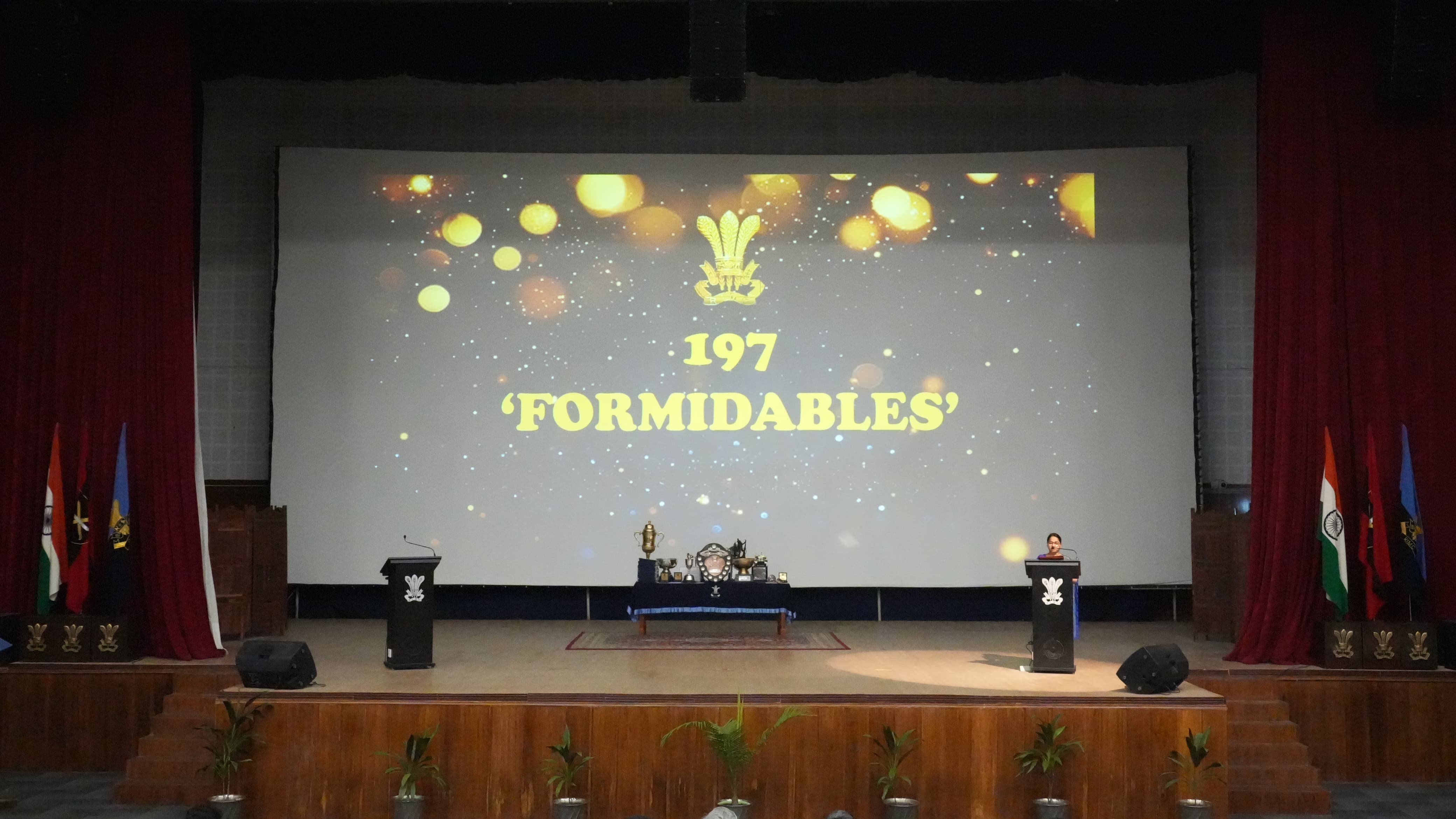 Award Presentation at Graduation Ceremony